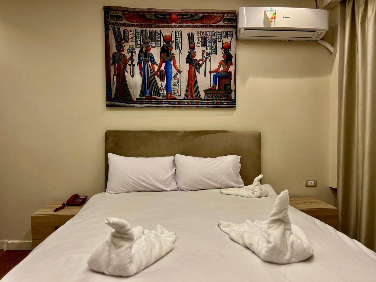 Majestic View Pyramids Inn Kafret el-Gabal Exterior foto
